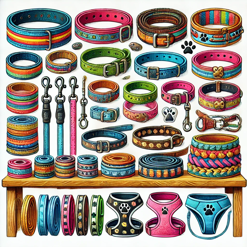 Collars, Leashes & Harnesses